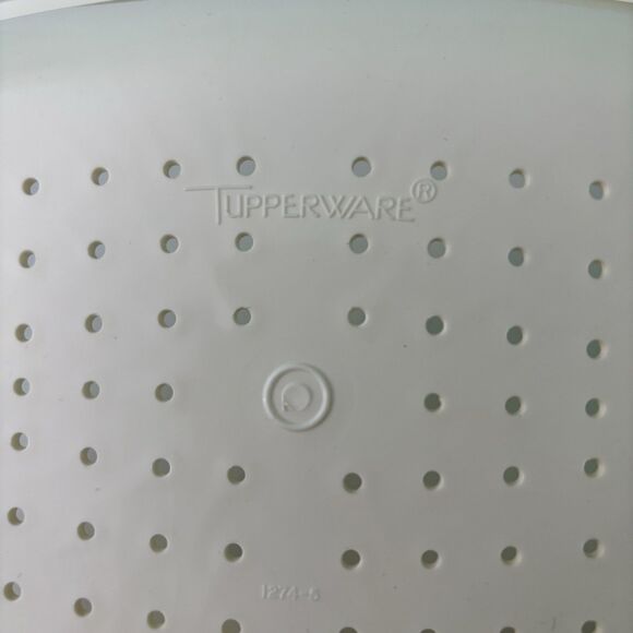 Tupperware Harvest Gold Steamer Oval Bowl Vintage 70s Made in USA 1274-5, 1273-6 - Picture 3 of 6